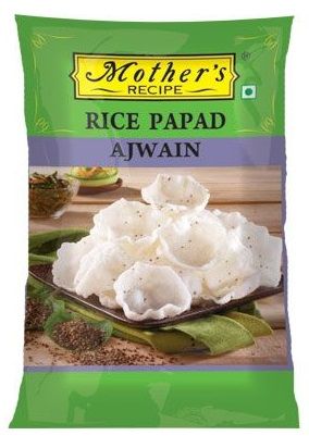 Mothers Recipe Papad - Rice Ajwan, 75g
