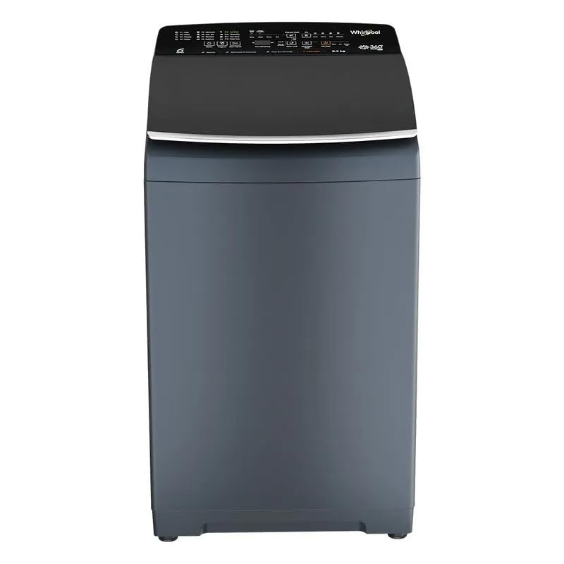 Whirlpool 360 Bloomwash Pro Top Load Washing Machine (8.5kg, Grey)
