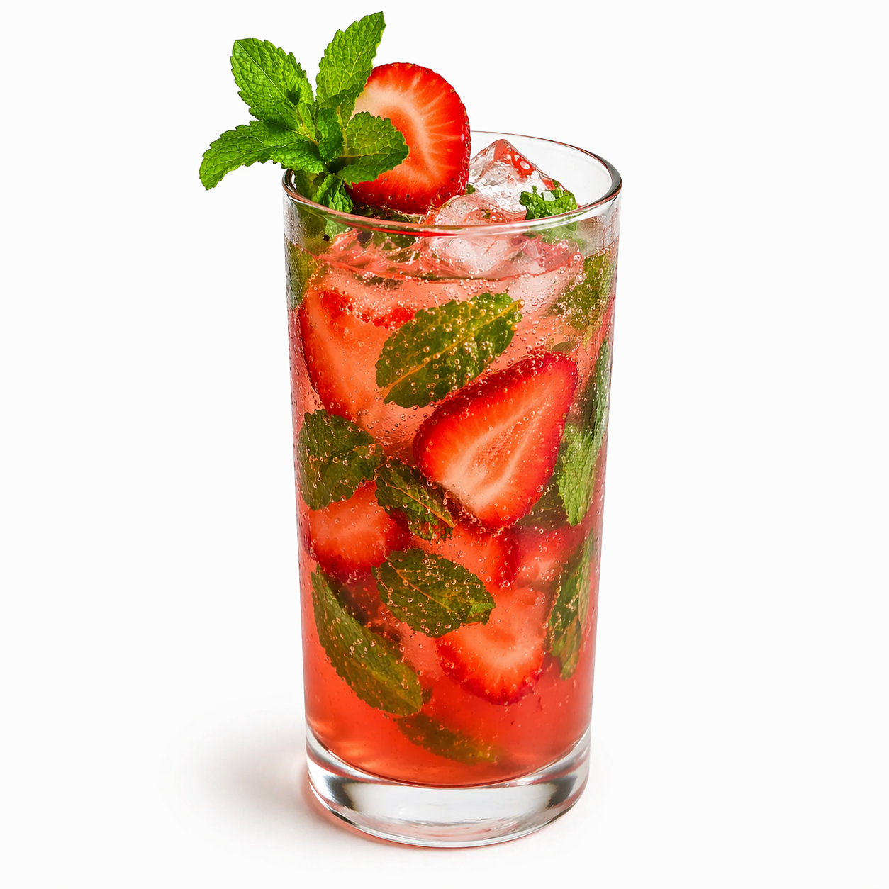 Mojito - Strawberry, 1 Glass