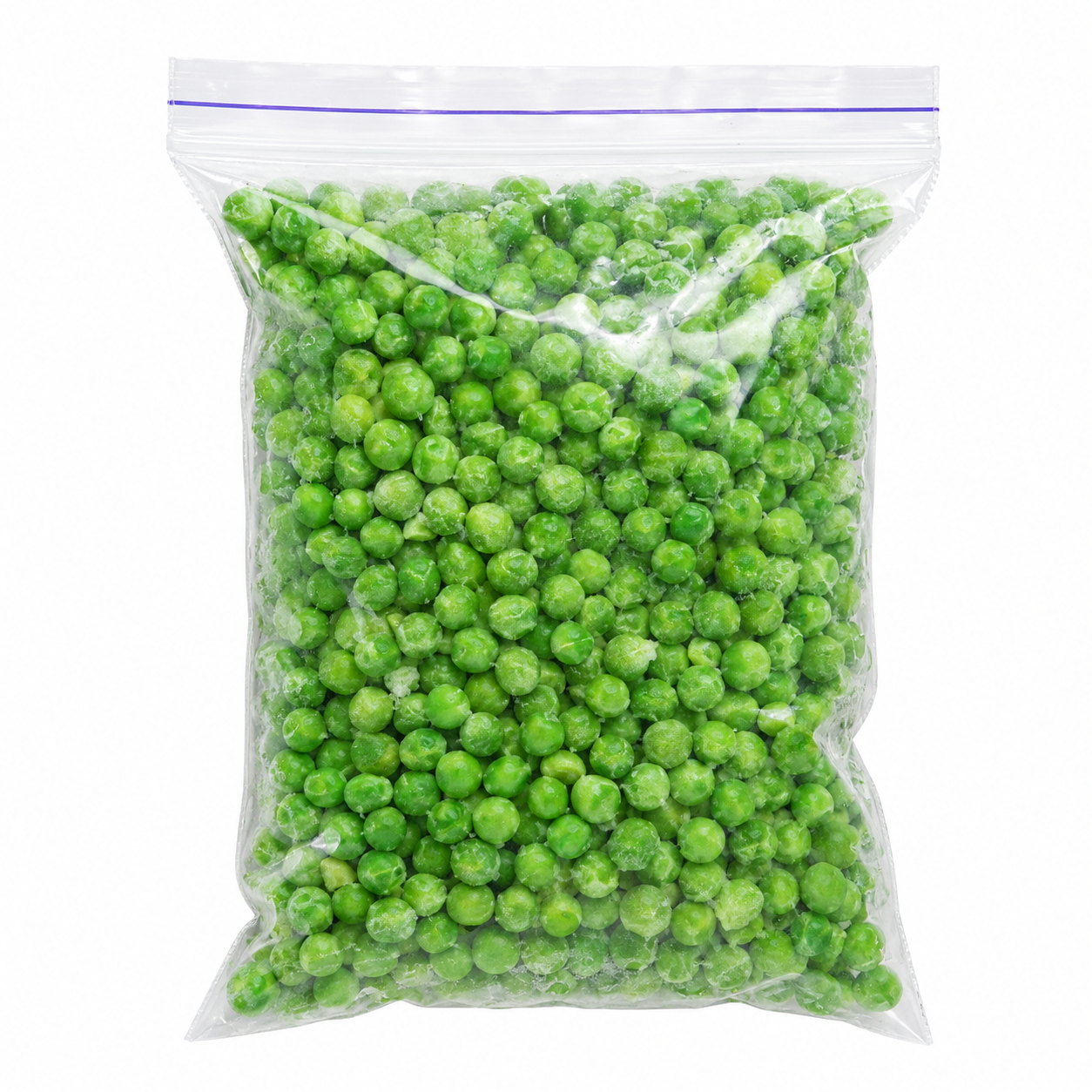 Frozen Green Peas Zip-lock Bag, 100g