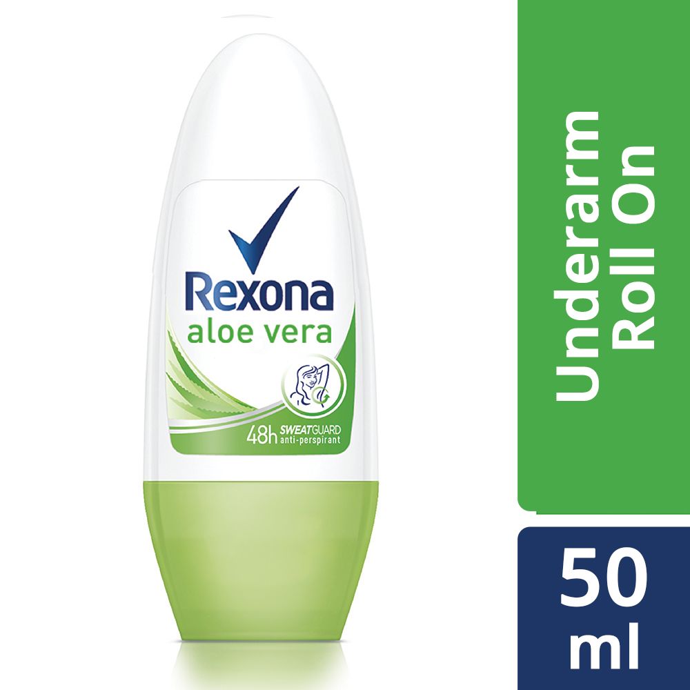 Rexona Underarm Odour Protection Roll On - Aloe Vera, 50ml