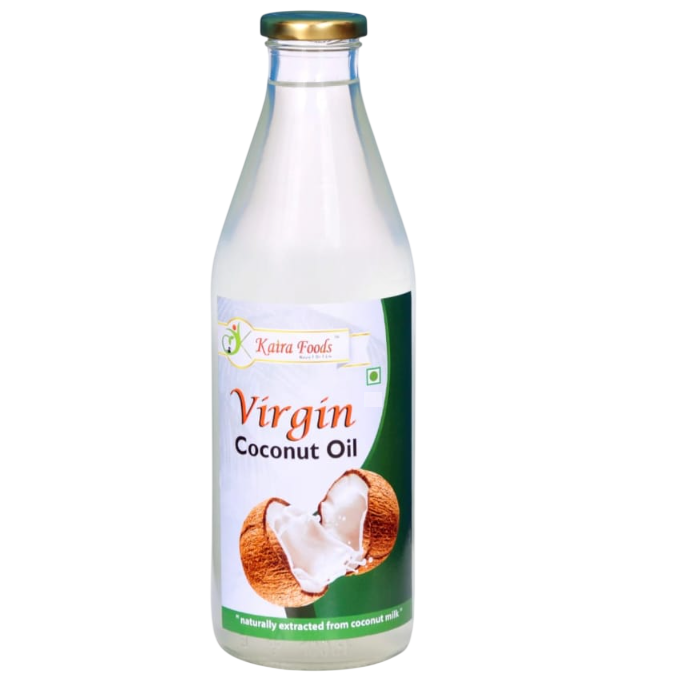 Kaira Foods Virgin Coconut Oil PET Bottle, 500ml