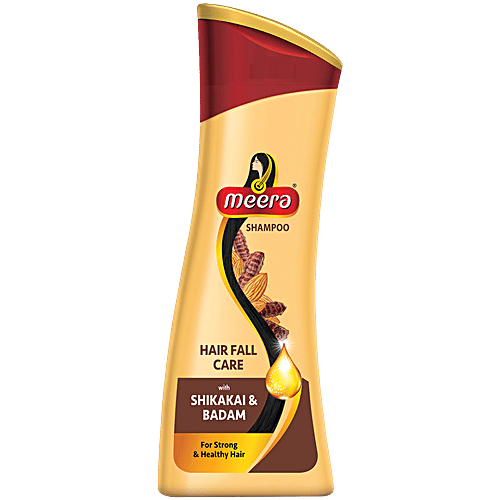 Meera Hairfall Care Shampoo - Shikakai & Badam, 180ml