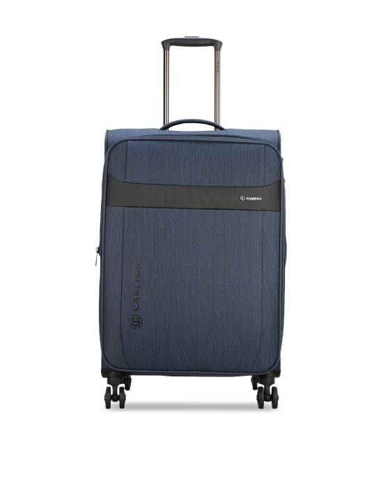 Carlton Soft Sided 360 Degree Rotation Trolley Suitcase (69cm, Ashbourne)