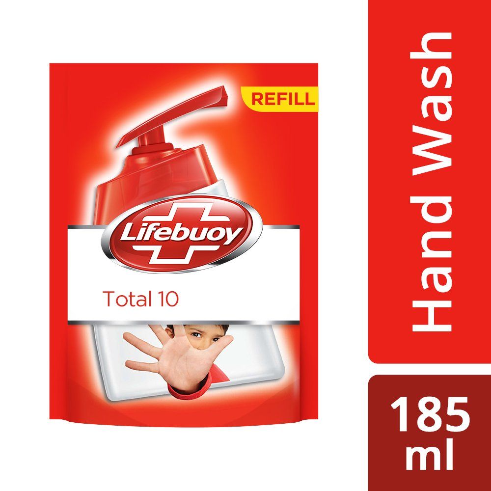 Lifebuoy Hand Wash Refill - Strong, 185ml