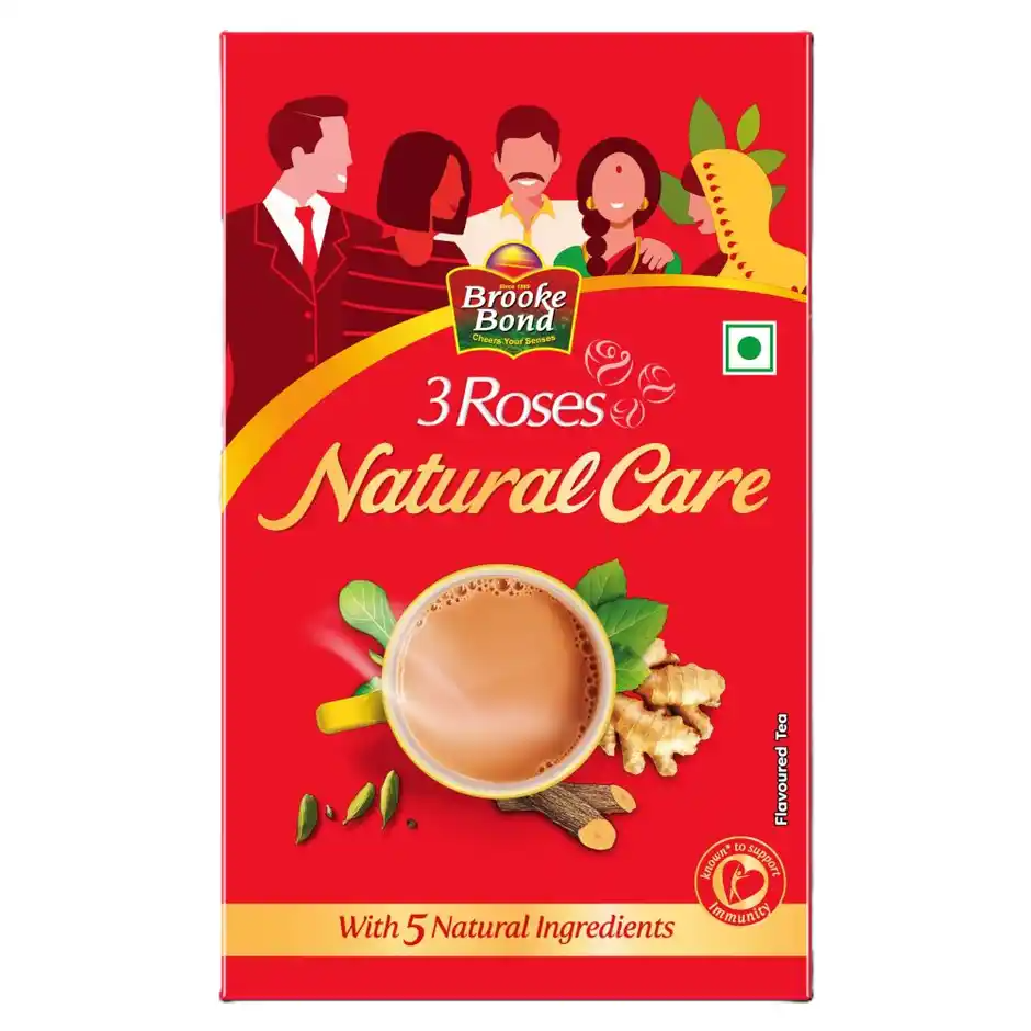 Brooke Bond 3 Roses Natural Care Dust Tea, 500g