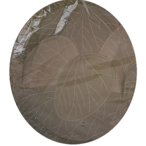 Disposable Leaf Print Paper Plates, 1 Packet