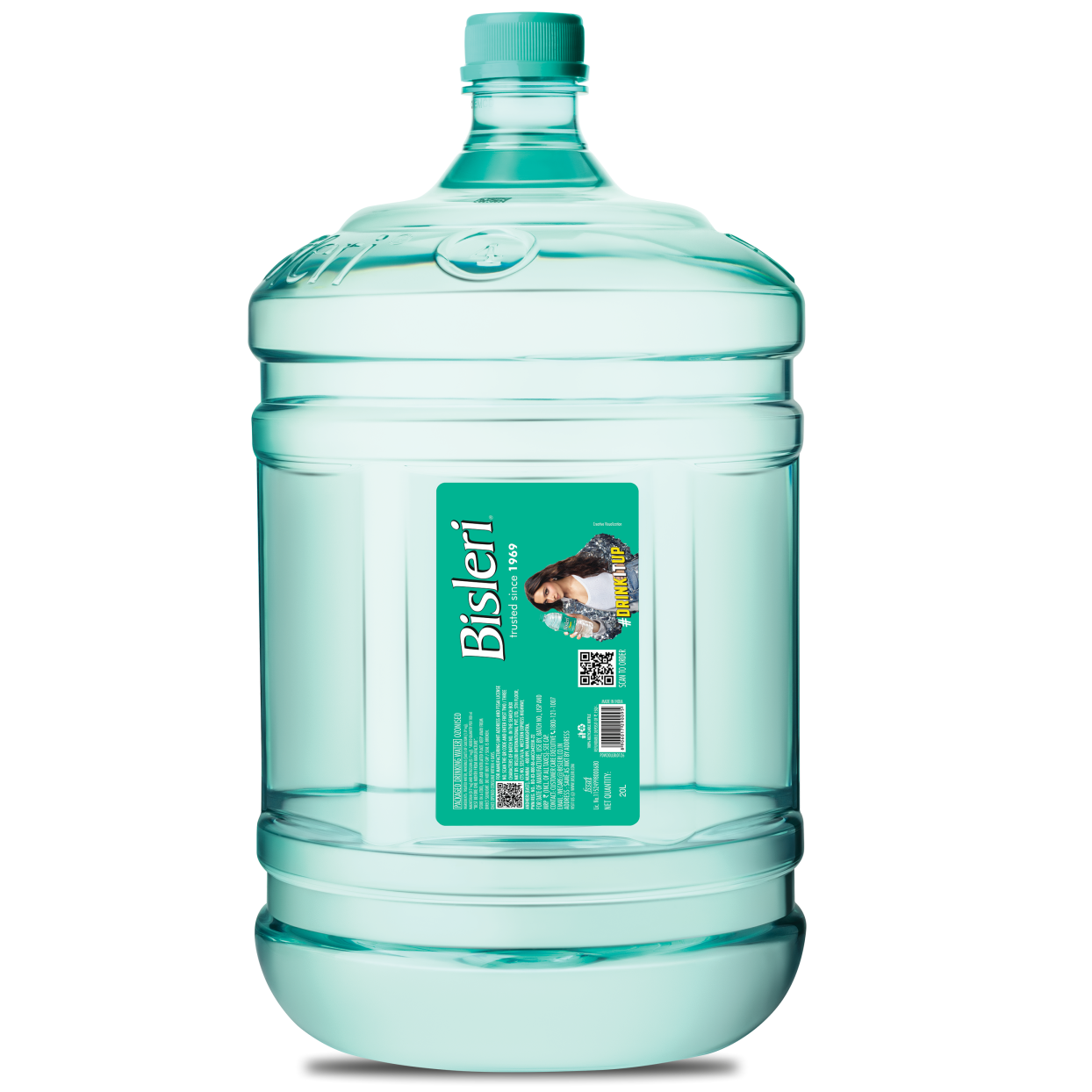Bisleri Drinking Water Can, 20L