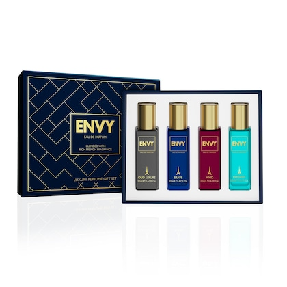 Envy Luxury Perfume Gift Set - Blue, 20ml (Set of 4)