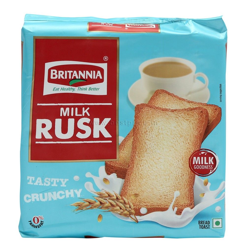 Britannia Milk Rusk, 200g
