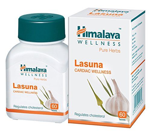 Himalaya Cardiac Wellness Tablets - Lasuna, 250mg (60 Tablets)