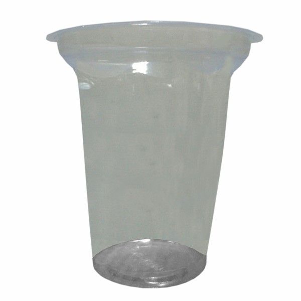 Plastic Glass Hexa, 180ml, 90pc