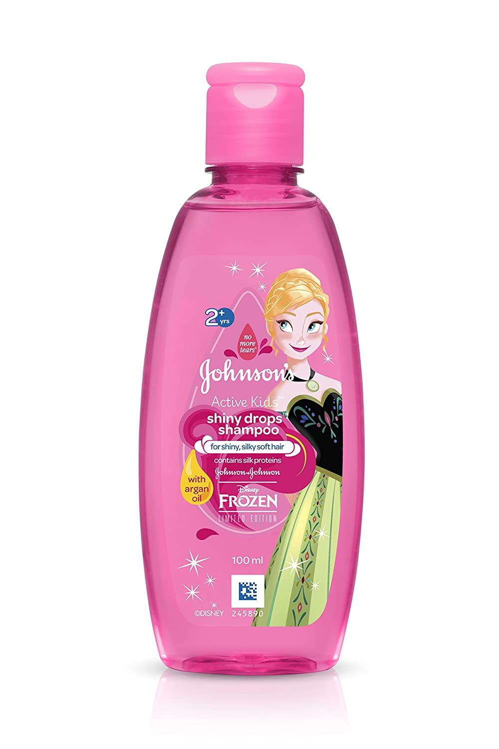 Johnson's Baby Active Kids Shampoo - Shiny Drops With Argan Oil, 100ml