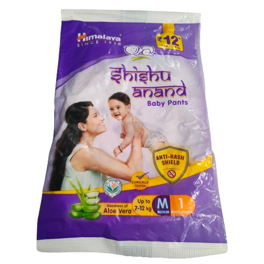 Himalaya Total Care Pant Style Diaper Anti Rash Shield - M, 1pc