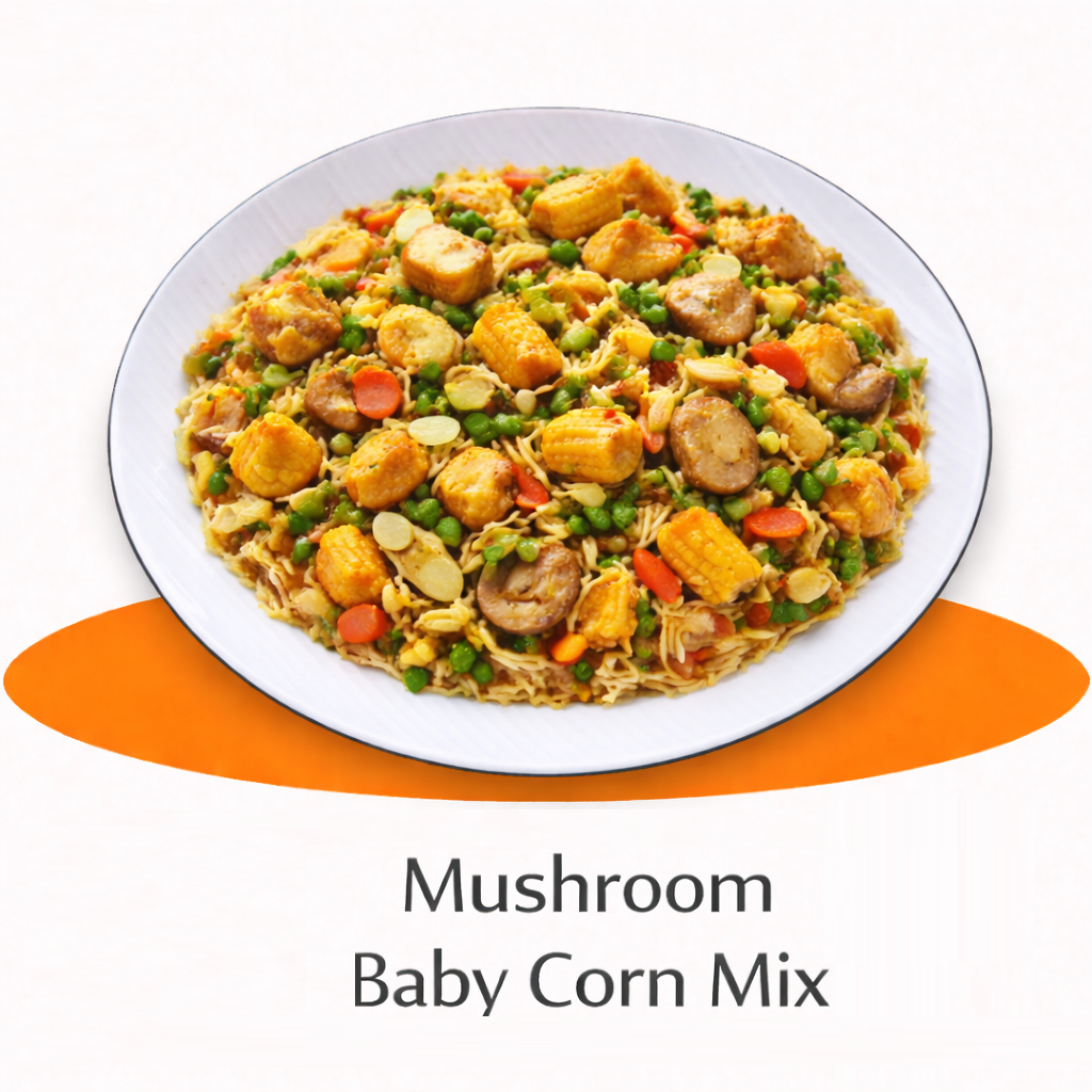 King of Gobi - Mushroom Baby Corn Mix, 1 Plate