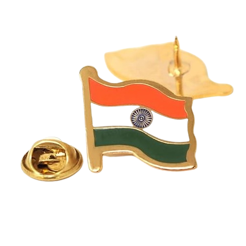 National Flag Enamel / Brooch Badge Pin, 1pc (MD)