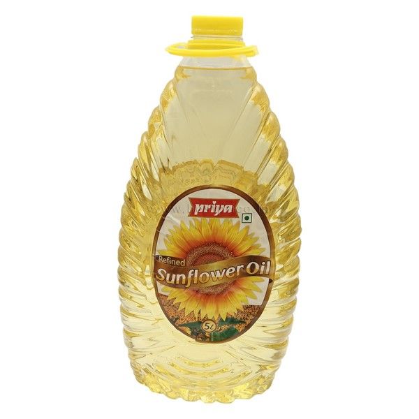 Priya Sunflower Oil Can 5L