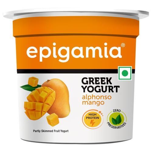 Epigamia Greek Yogurt - Alphonso Mango, 90g
