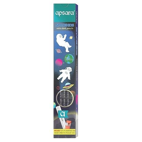 Apsara Space Kids Extra Dark Pencils (Set of 10)