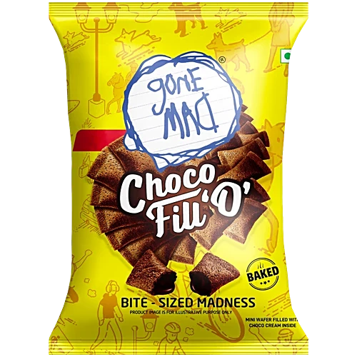 Gone Mad Cream Filled Choco - Choco Fillo, 24g