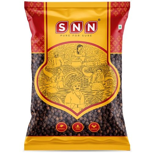 SNN Pepper Whole Pouch - Black, 100g
