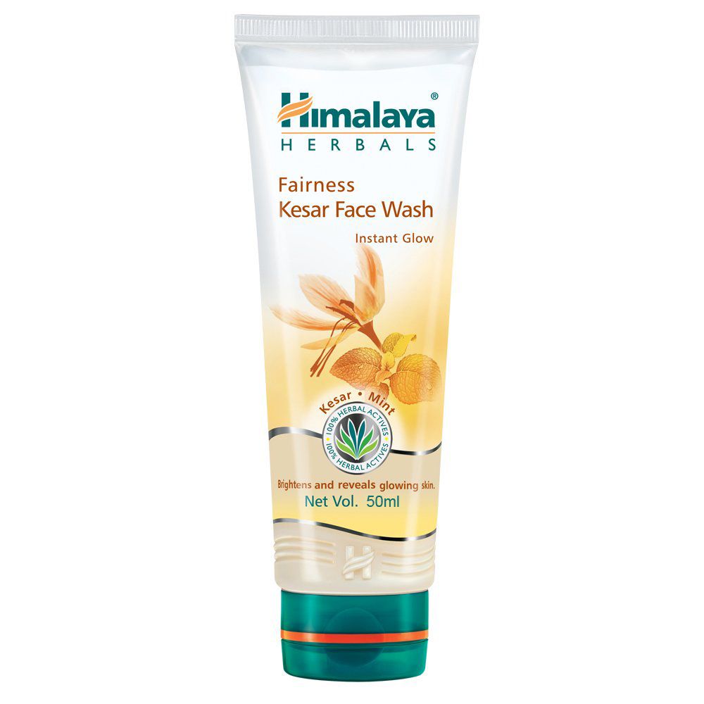 Himalaya Natural Glow Face Wash - Kesar, 50ml