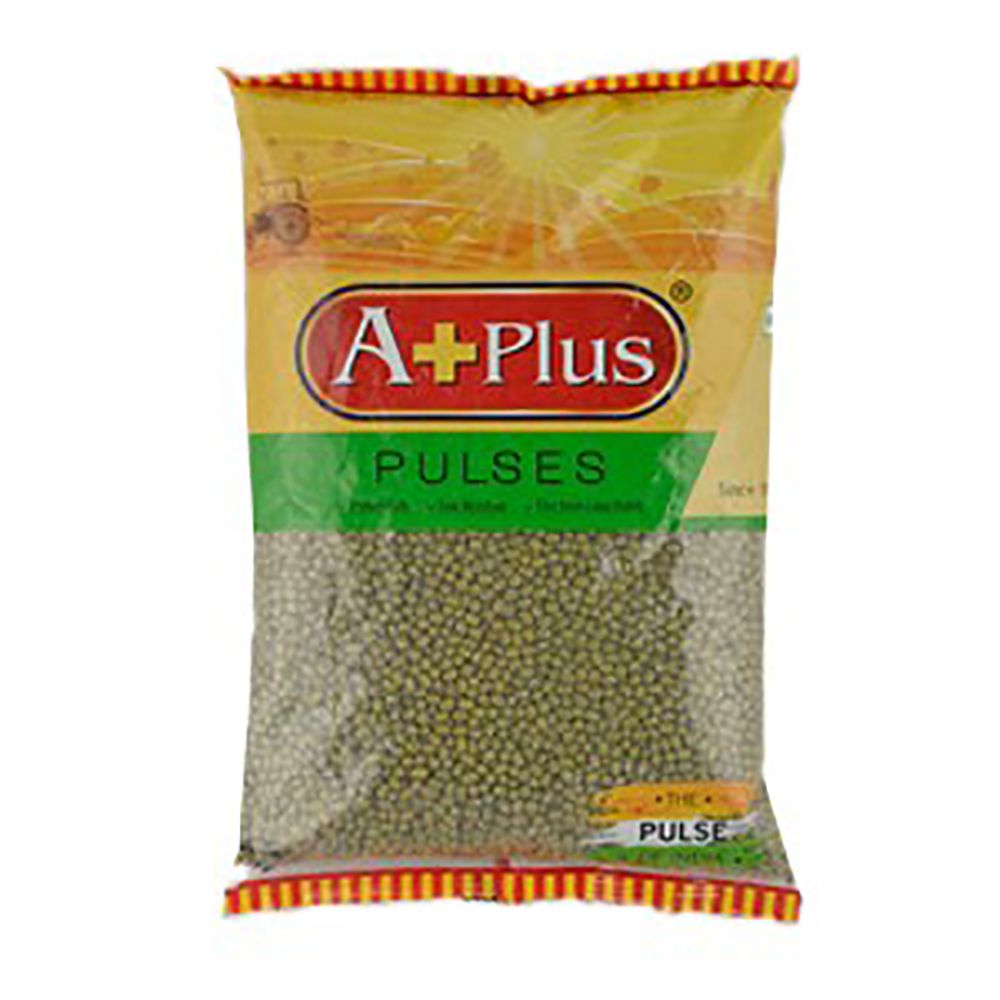 A+Plus Green Moong Sabut Dal, 1kg
