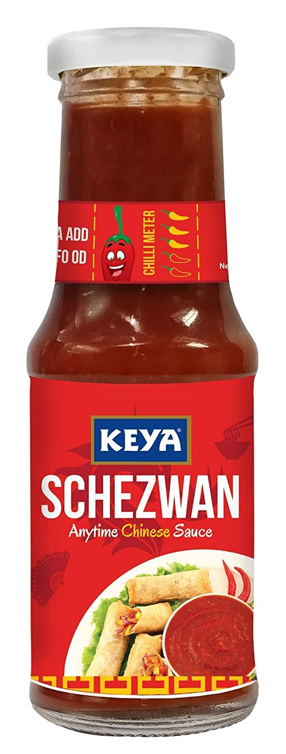 Keya Schezwan Sauce Bottle, 215g