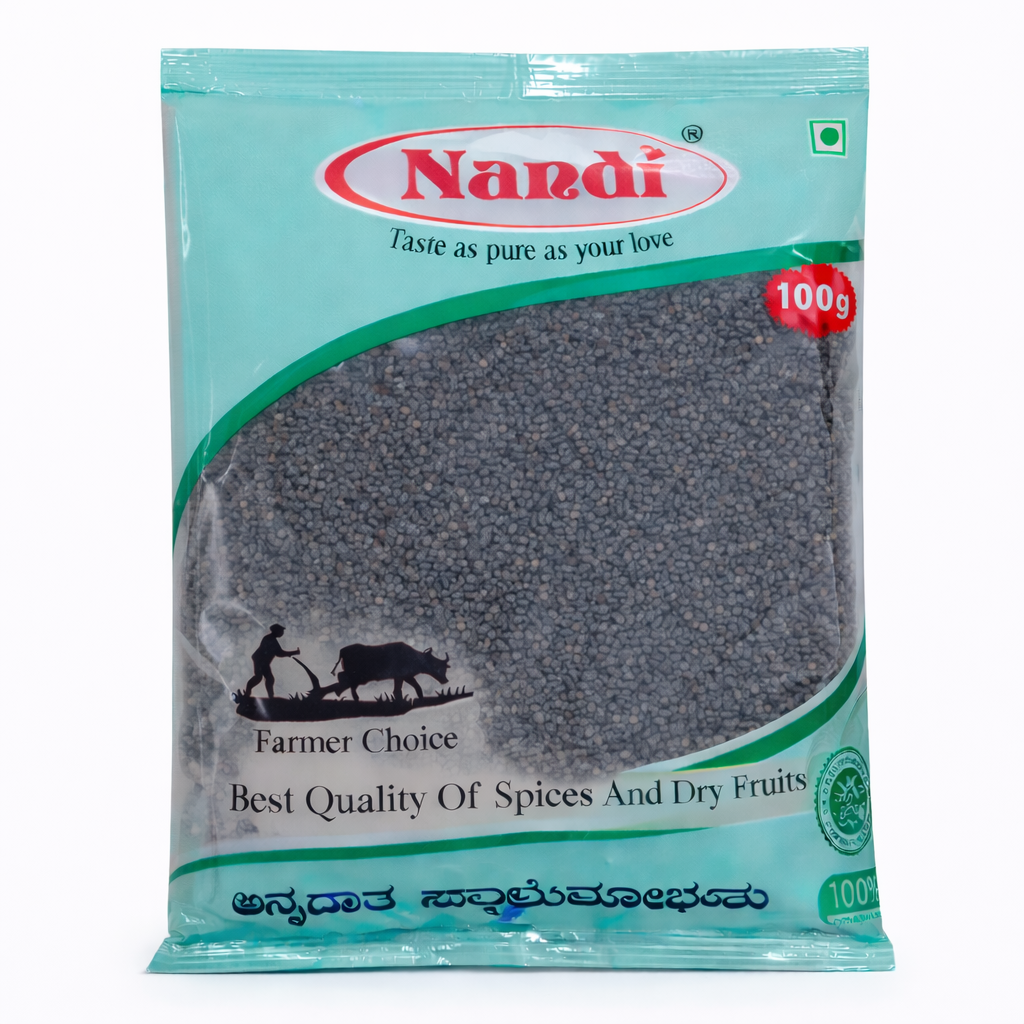 Nandi Sabja Seeds Pouch, 100g