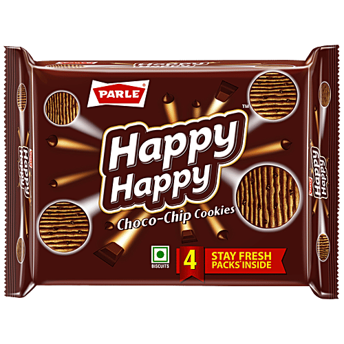 Parle Happy Happy Cookies - Choco Chip, 396g