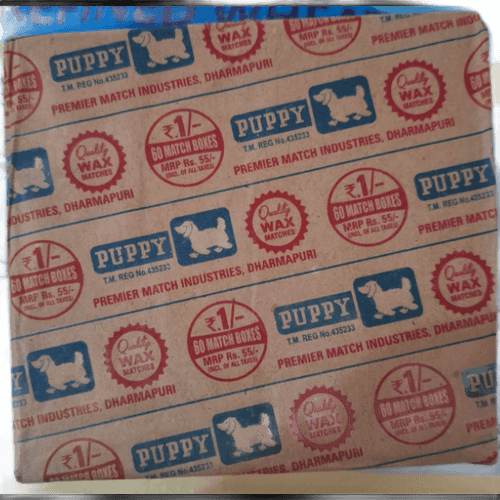 Puppy Quality Wax Matches Pack, 60pc