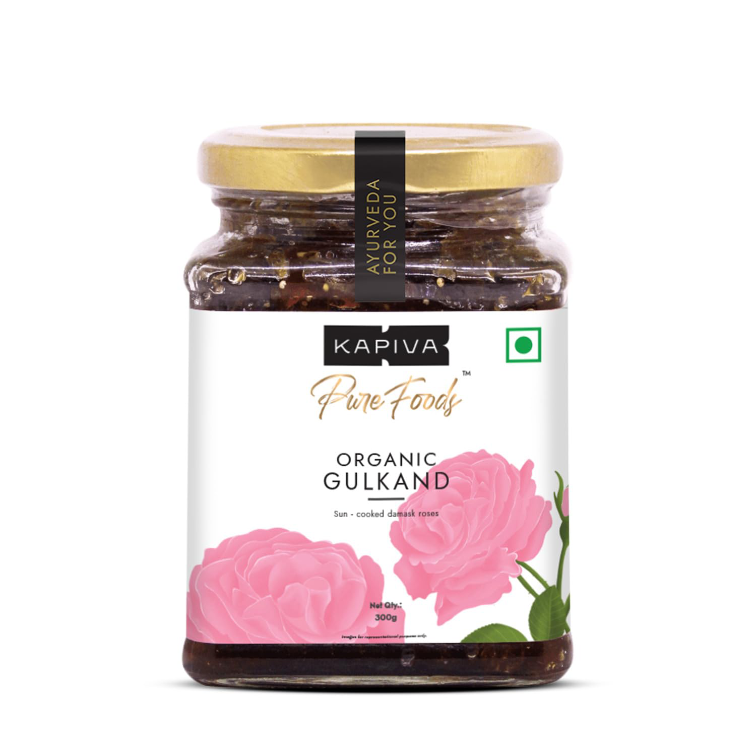 Kapiva Organic Gulkand, 300g