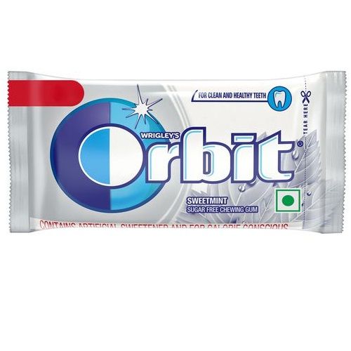 Orbit (Rs.5) Sugar Free Chewing Gum - Sweetmint, 3.3g
