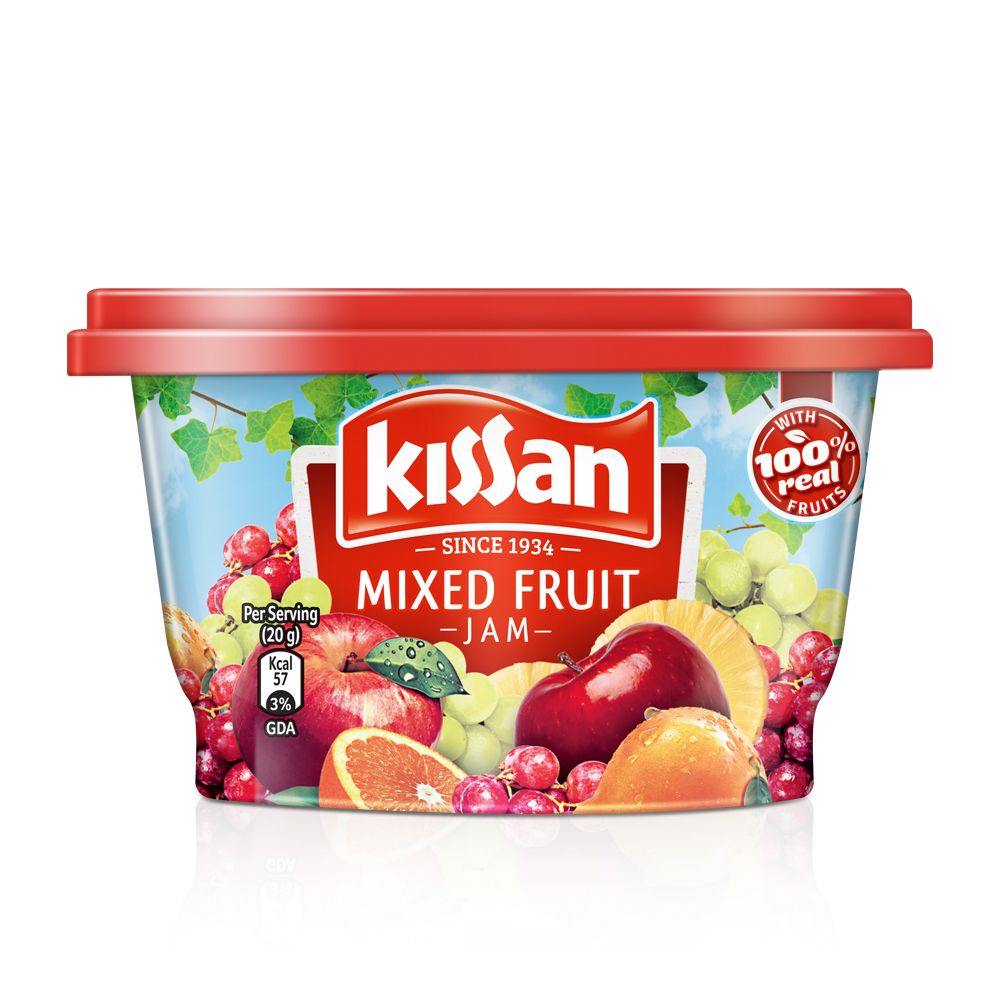 Kissan Jam Tub Pack - Mixed Fruit, 90g