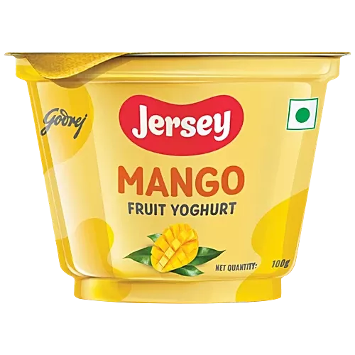 Godrej Jersey Fruit Yogurt Cup - Mango, 100g