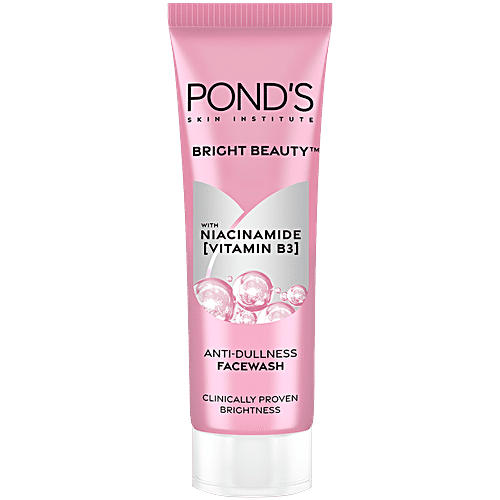 Ponds Bright Beauty Anti Dullness Facewash - Vitamin B3, 50g