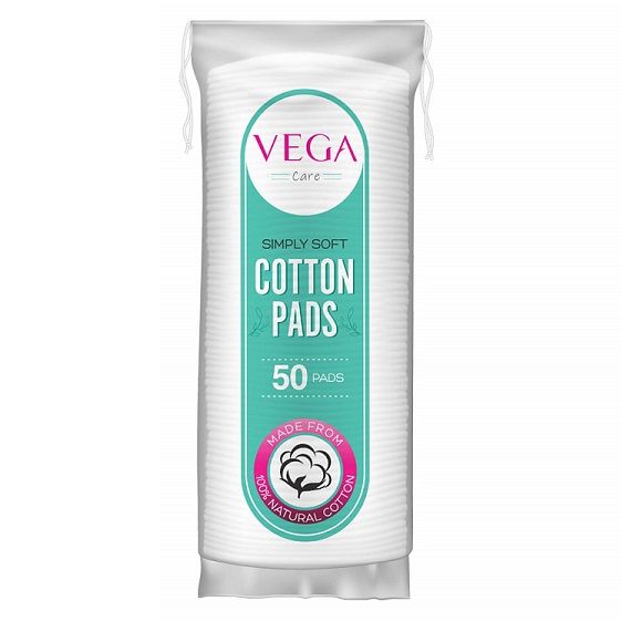 Vega Organic Cotton Balls, 50pc