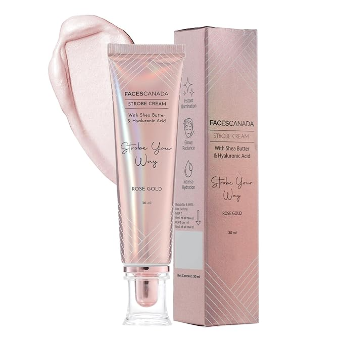 Faces Canada Strobe Cream - Rose Gold, 30ml