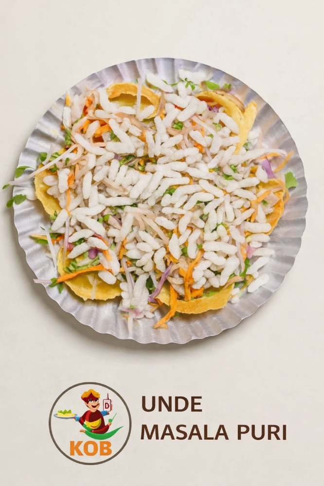 Unde Masala Puri, 1 Plate