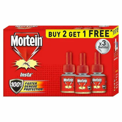 Mortein Mosquito Refill - Insta, 35ml (Buy 2 Get 1 Free)