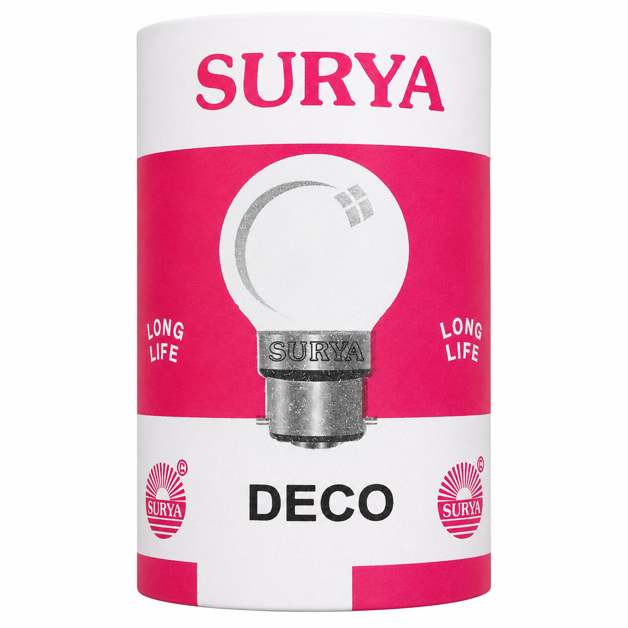 Surya 15W Deco Bulb - Yellow, 1pc