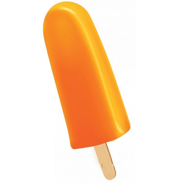 Yummo Fruit Candy Stick Ice Cream - Orange, 60ml