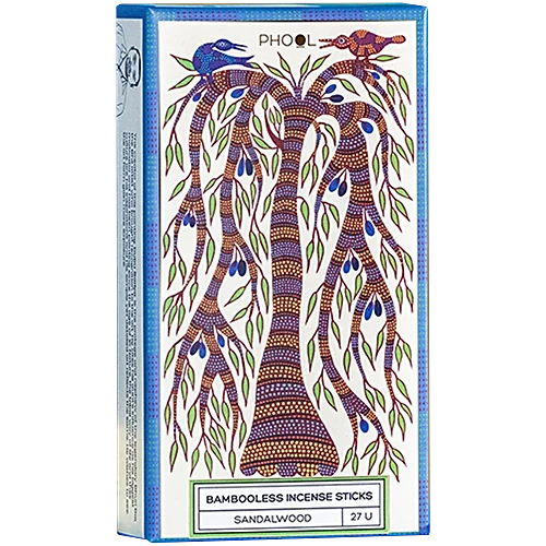 Phool Bambooless Dhoop Sticks - Sandalwood, 27pcs
