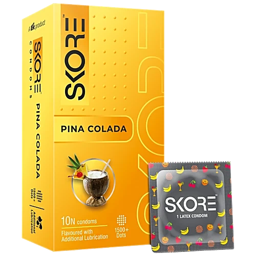Skore Condoms - Pina Colada, 10pc