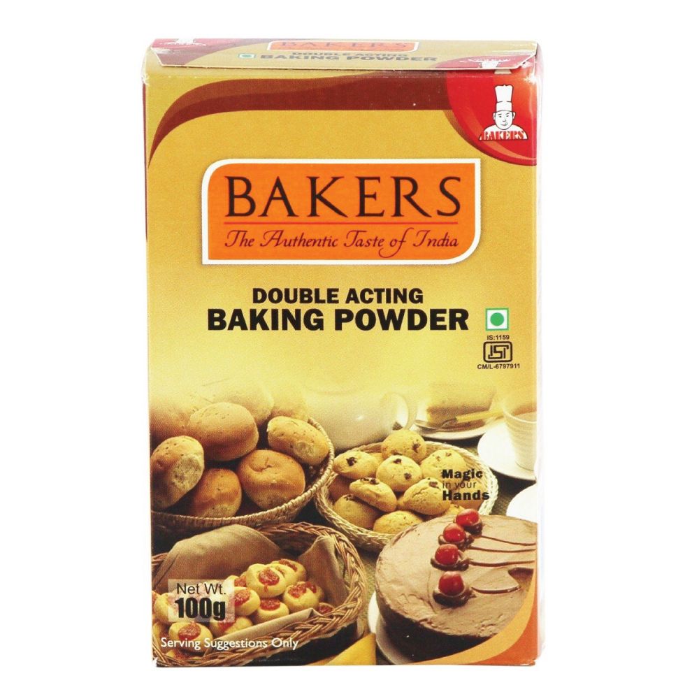 Bakers Baking Powder Carton, 100g