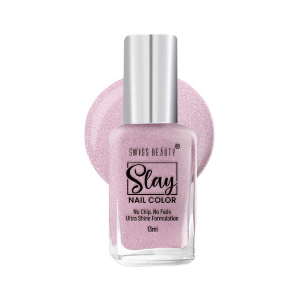 Swiss Beauty Slay Nail Color Shade No :607 Sheer Elegance , 13ml