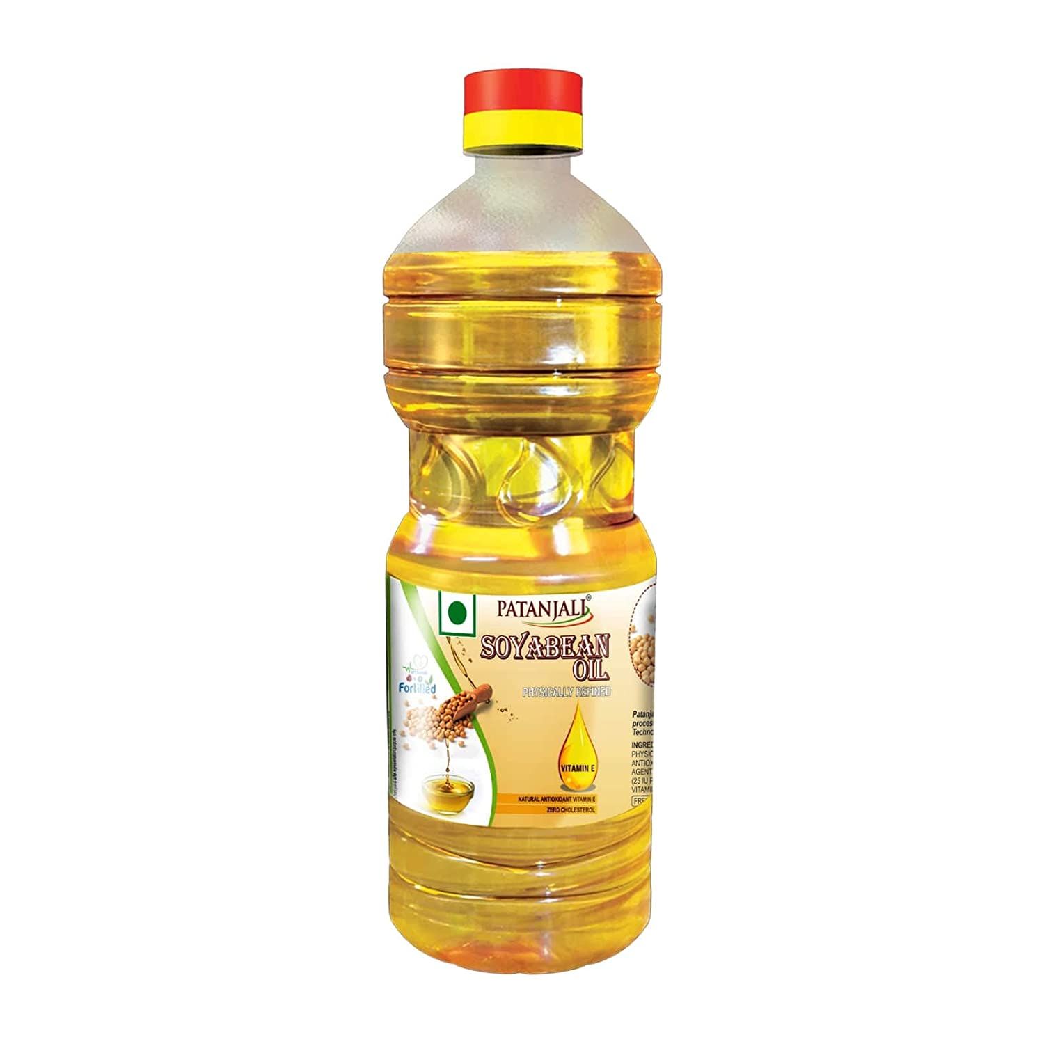 Patanjali Oil PET Bottle - Soyabean, 1L