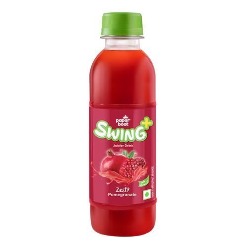Paper Boat Swing Fruit Juice PET Bottle - Zesty Pomegranate, 250ml