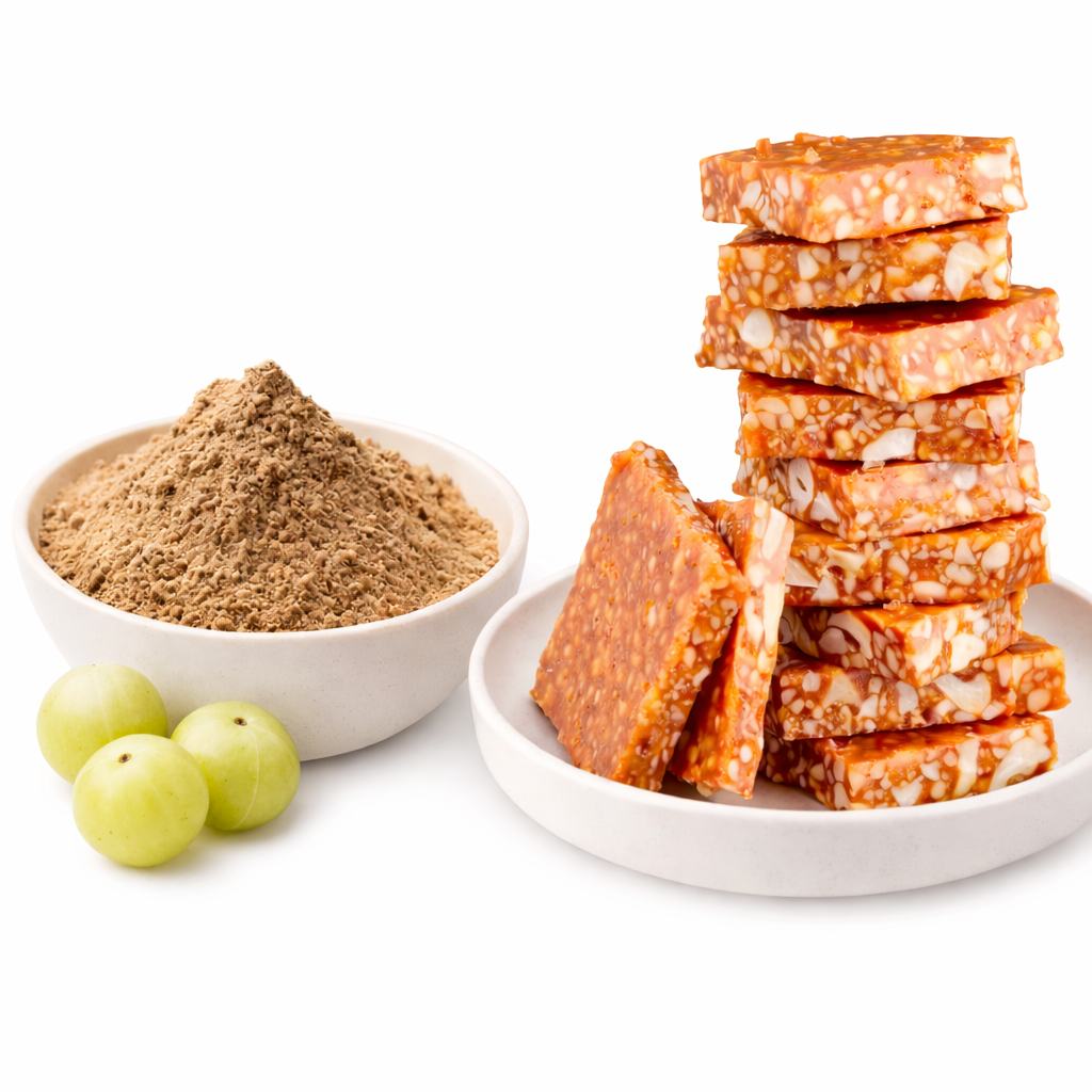 Crushed Chikki - Peanut Amla, 500g