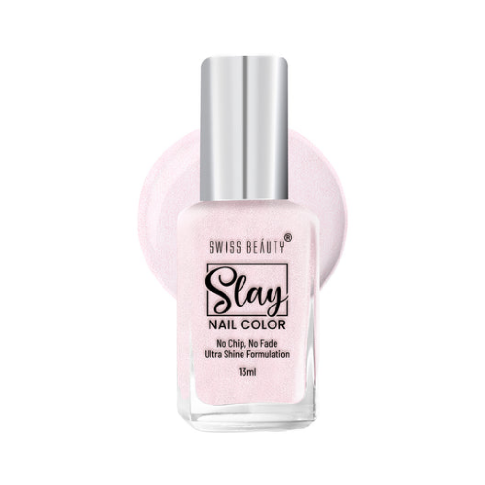 Swiss Beauty Slay Nail Color Shade No - 301 French Pink, 13ml